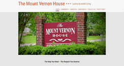 Desktop Screenshot of mtvernonhouse.com